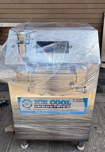 High Pressure Homogenizer - Silver Finish, 100 Litres/hour Cooling Capacity, R-22 Refrigerant, 230 Volt Operation, 1-year Warranty