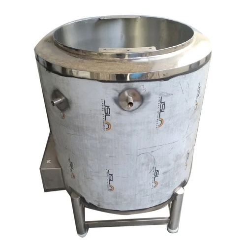 500 Lph Stainless Steel Milk Pasteurization Tank