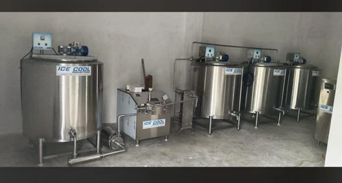 Automatic Ice Cream Making Machine - Color: Silver