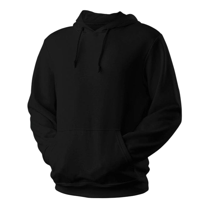 Black Hoodie - Design: Premium