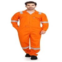 Safetex Cotton Boiler Suit With Reflective Tape - Color: Blue
