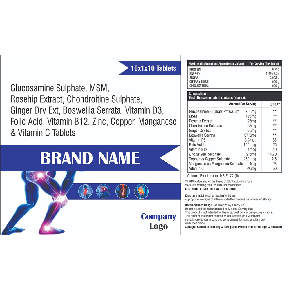 Collagen Type 2 , Roship extract 