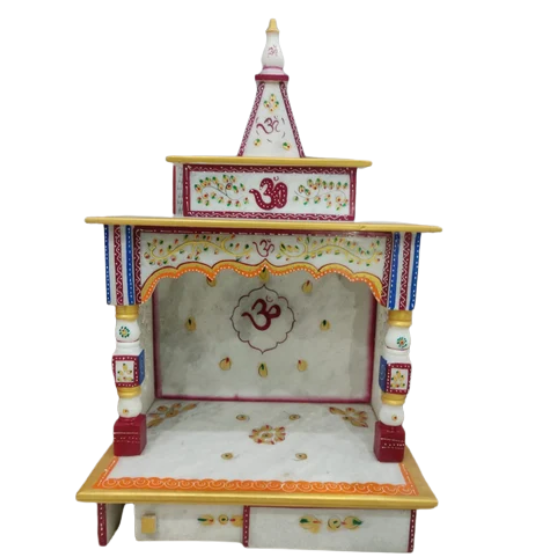 Makrana Marble Polished Temple