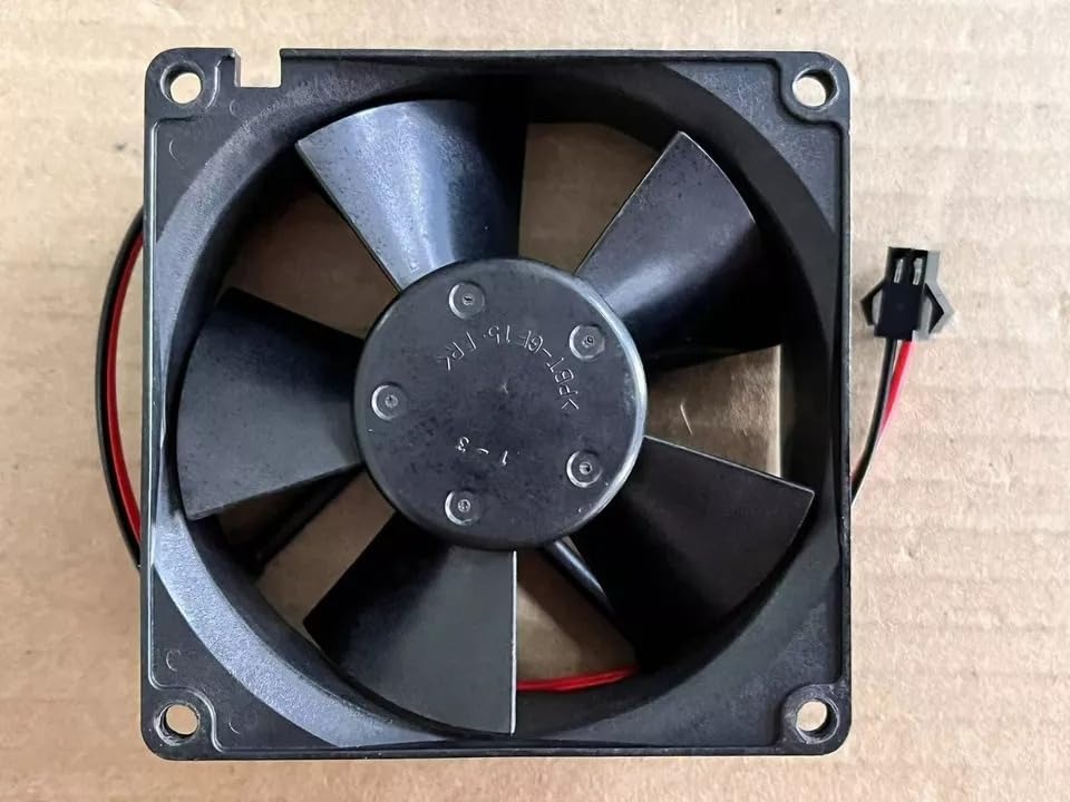 Nmb-mat 3112kl-05w-b60 Axial Fan 24v-0.28a Dc Brushless Air Cooling Fan 3000 Rpm 80 * 80 * 32mm 2wire - Color: Black