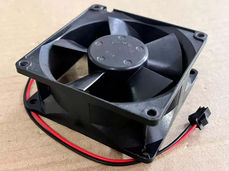 Nmb-mat 3112kl-05w-b60 Axial Fan 24v-0.28a Dc Brushless Air Cooling Fan 3000 Rpm 80 * 80 * 32mm 2wire - Color: Black