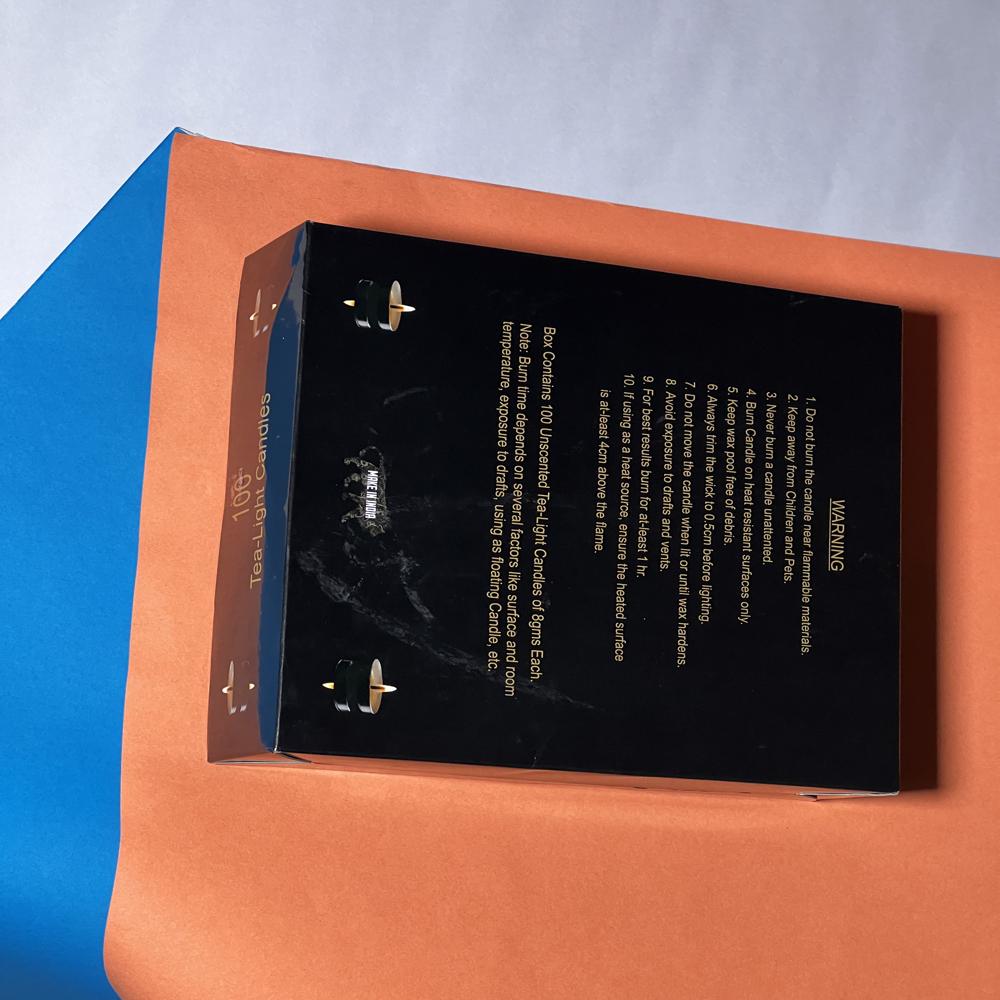 Tea Light Candles Pack 0f 100