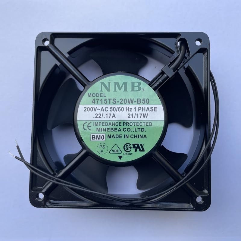 NMB MAT 4715TS-20W-B50 200V 50/60HZ 21/17W Server Square Cooling Fan