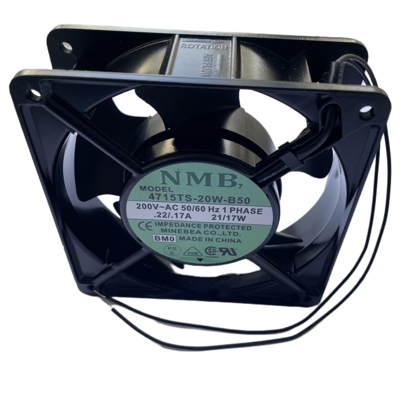NMB MAT 4715TS-20W-B50 200V 50/60HZ 21/17W Server Square Cooling Fan
