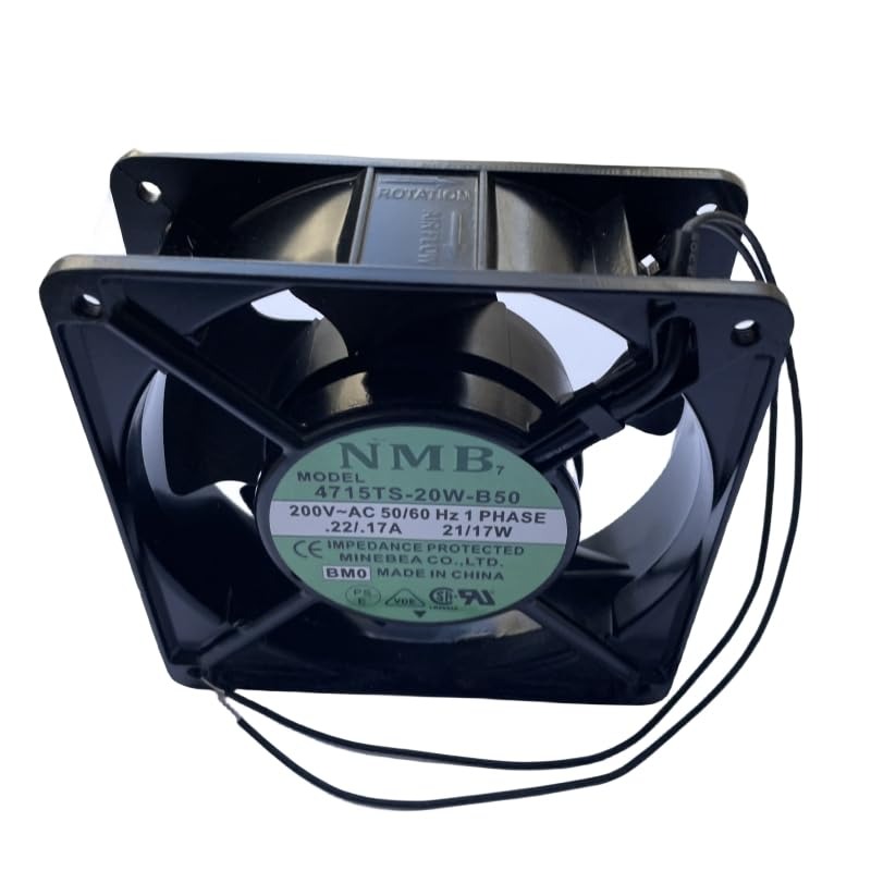 NMB MAT 4715TS-20W-B50 200V 50/60HZ 21/17W Server Square Cooling Fan