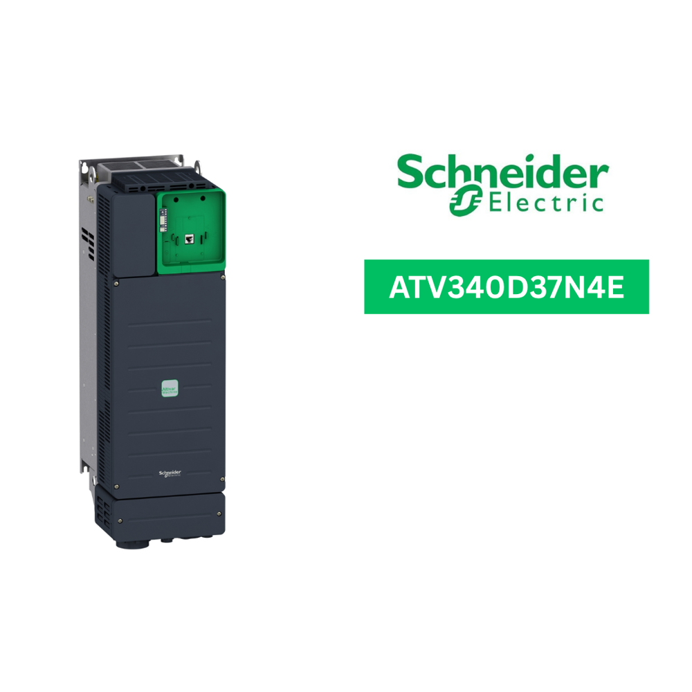 ATV 340D37N4E-variable speed drive, Altivar Machine ATV340, 37kW, heavy duty, 400V, 3 phases, Ethernet
