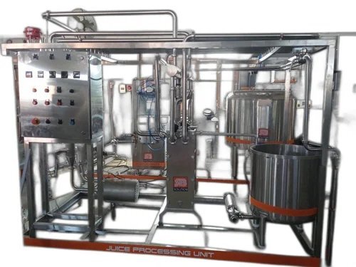 Juice Pasteurizer with Skid Mounted