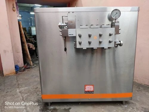 Homogenizer Machine - Capacity: 100-5000 Ltr