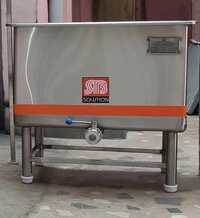 Milk Dump Tank - Stainless Steel, Air Cooling, Grey, 220 Volt | Automatic, Plc Control, Pasteurization, Rectangular Cross-section