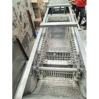 Ss Chain Conveyor - Color: Ral 7035
