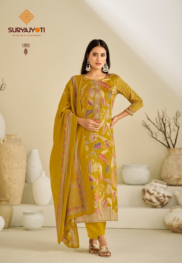 SuryaJyoti Karishma Vol-01  Dress Material