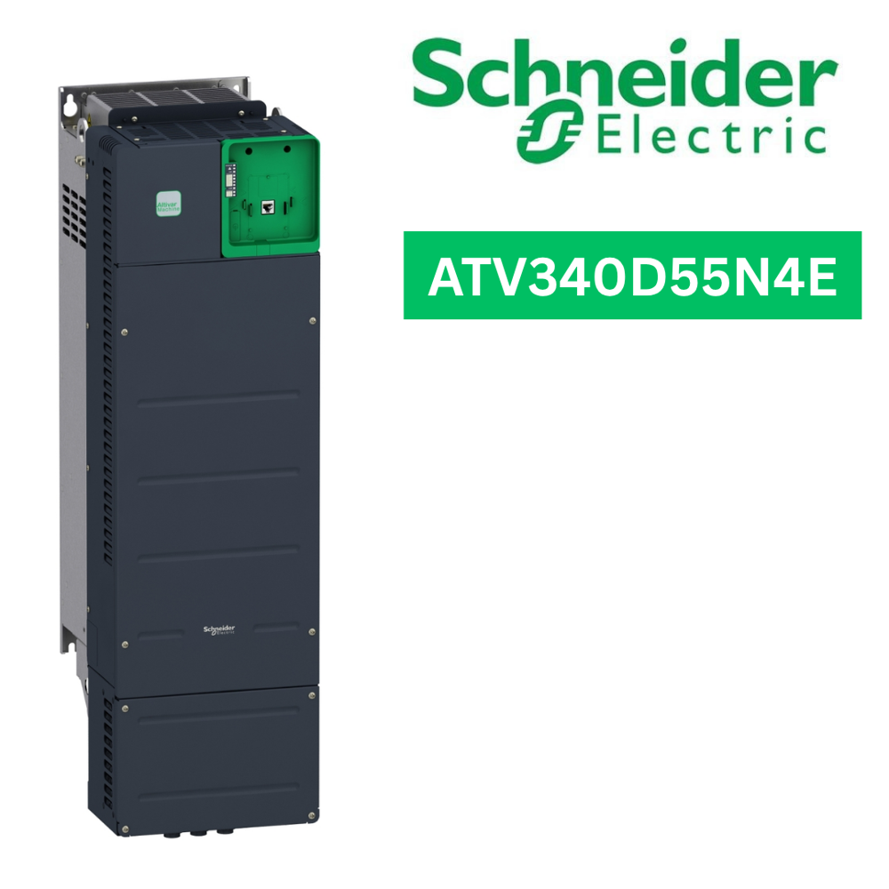 ATV340D55N4E-variable speed drive, Altivar Machine ATV340, 55kW, heavy duty, 400V, 3 phases, Ethernet