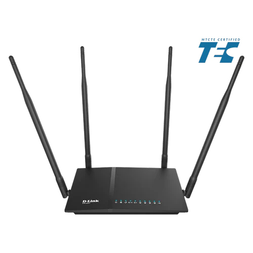 D Link Wifi Gigabit Router - Color: Black