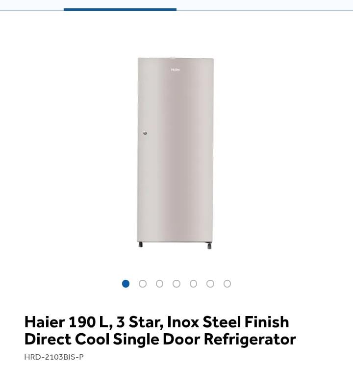 Haier 190 lits Refrigerator