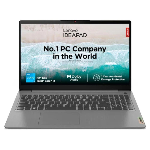 Lenovo Ideapad Slim 3 Intel Core I3 Laptop - Available Color: Black