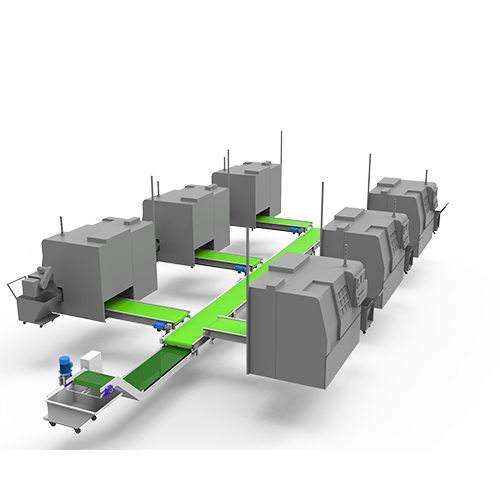 Centralize Conveyor System - Color: Ral 7035