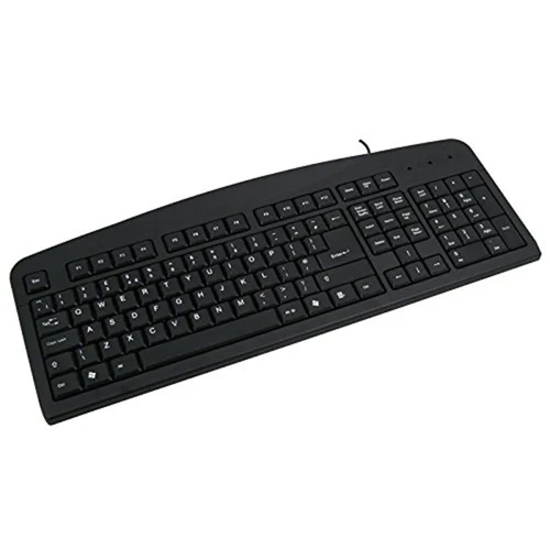 Dell Black Multimedia Wired Keyboard - Application: Industrial
