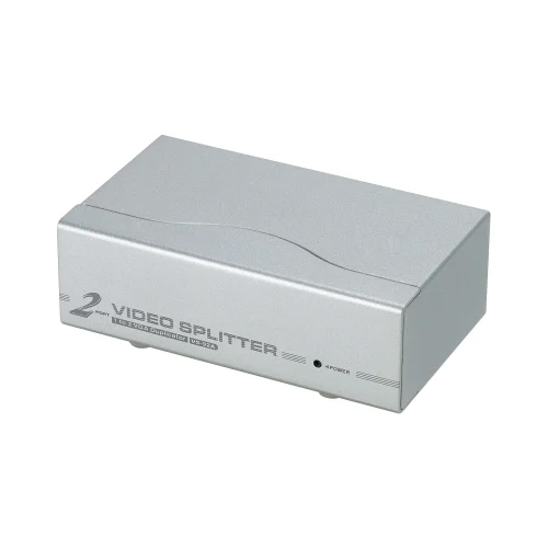 Aten 2 Port Vga Splitter - Color: Silver