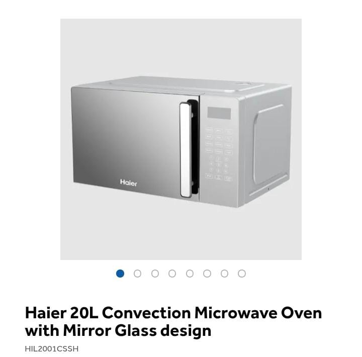 Haier 20 L Microwave Oven - Application: Home Kitchen