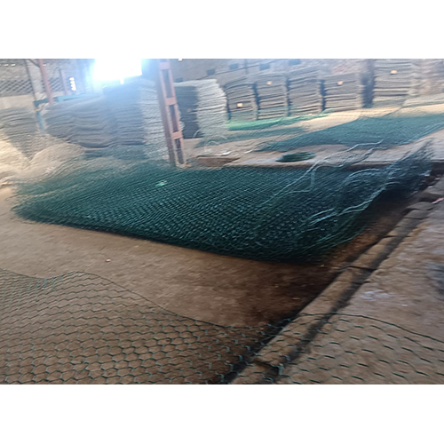 Pvc Gabion Box - Color: Green