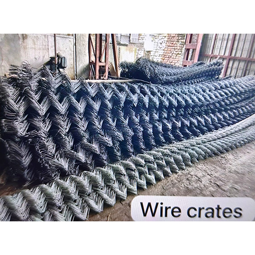 Gi Wire Crates - Color: Silver