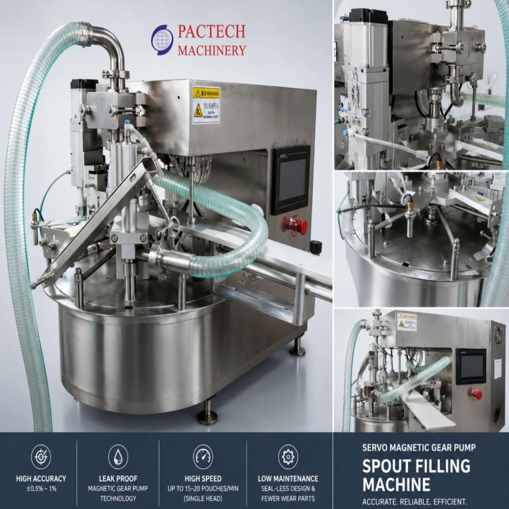 Spout Filling Machine - Automatic Grade: Automatic