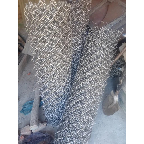 Chain Link Fencing - Color: Silver