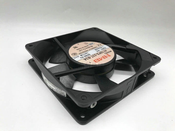 NMB-MAT Fan 4710PS-23T-B3A AC 230V 14/11W 12025 12CM Aluminum frame