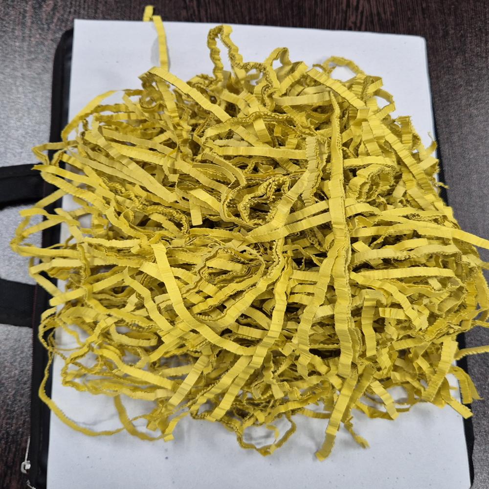 Color Shredding Paper