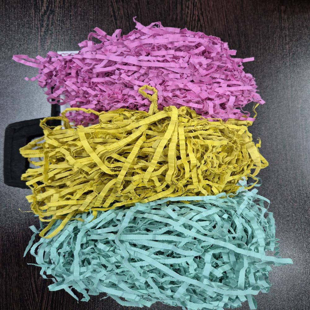 Color Shredding Paper