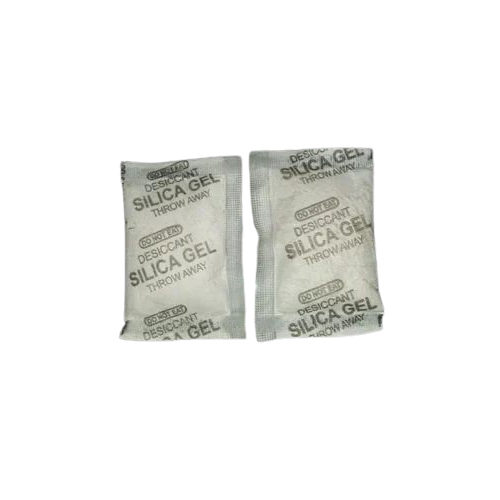 10gm White Silica Gel Beads 100 Pouch Per Packet