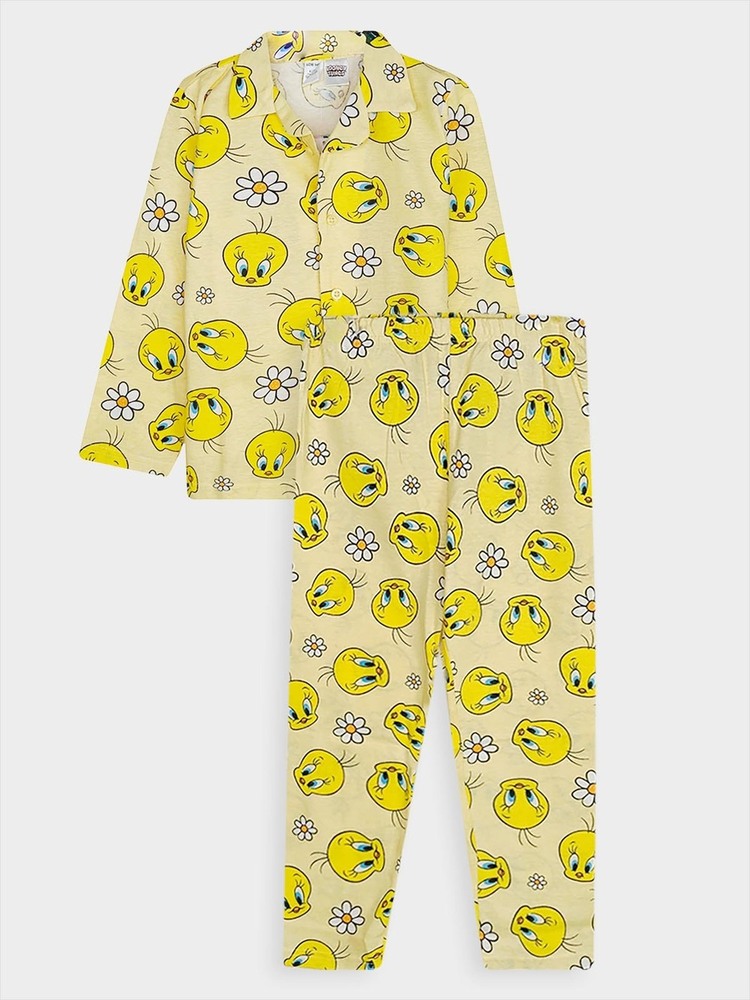 Kids  Printed  Pyjama  Set