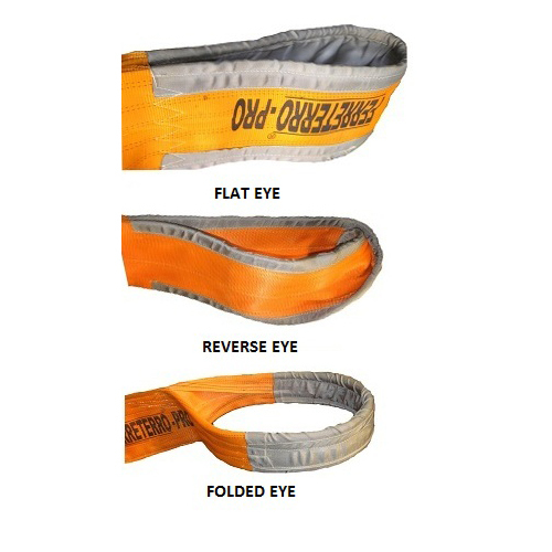 आई टाइप्स मल्टीप्लाई पॉलिएस्टर फ्लैट वेबिंग स्लिंग