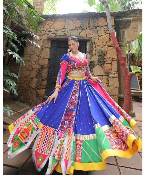 Navratri Gamthi Work Choli - Occasion: Wedding