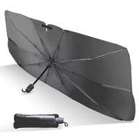 Glass Sun Shed Umbrella - Steel, Customized Size | Durable, Industrial Use, 1 Year Warranty