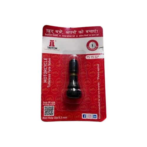 Rubber Covered Tubeless Motorcycle Valve