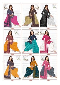 Shree Ganesh Bandhani Patiyala Vol-04  Dress Material
