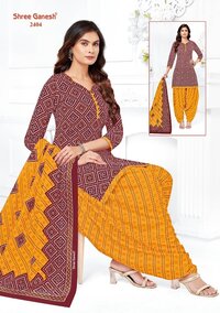 Shree Ganesh Bandhani Patiyala Vol-04  Dress Material