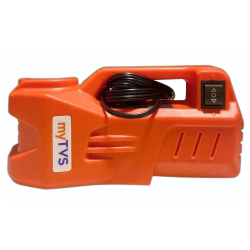My Tvstj 65 Electronic 3 Ton Car Jack - Color: Orange And Black