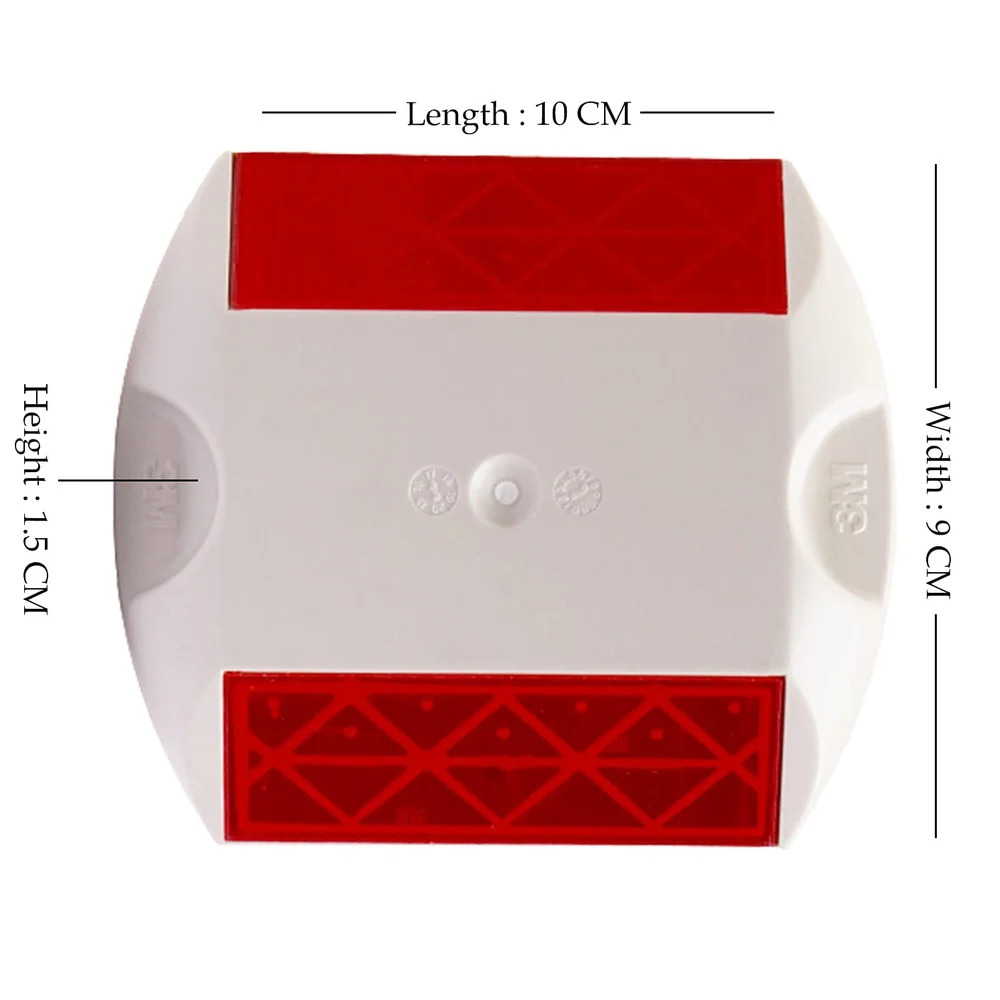 Plastic Road Reflective Stud - Color: Yellow/red/white