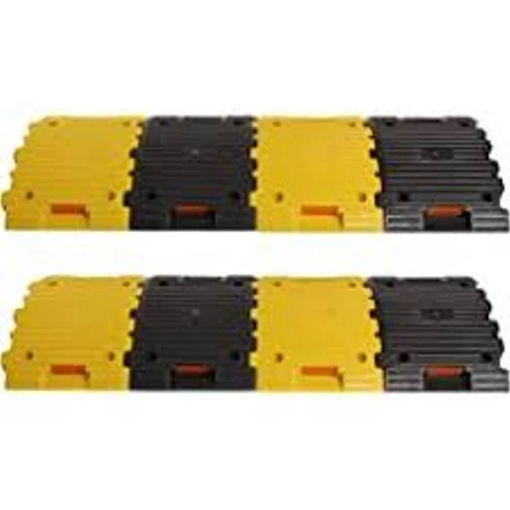 Plastic Speed Bump - Color: Yellow And Black