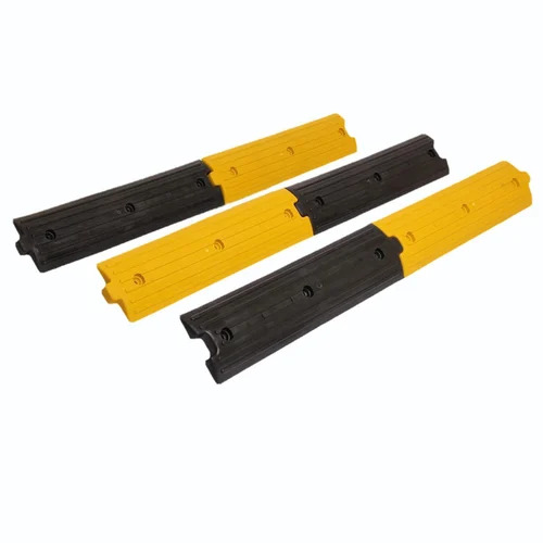 Abs Plastic Rumbler Strip - Color: Yellow And Black