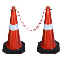 Rubber Base Plastic Cone