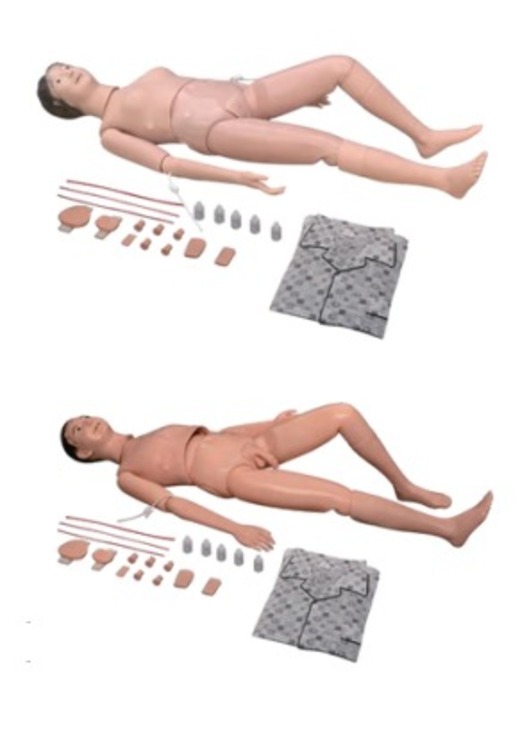 MULTIFUNCTIONAL NURSING MANIKIN MALE /FEMALE