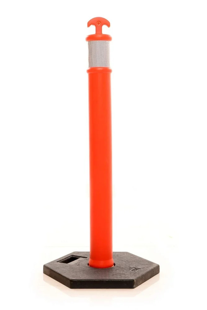 Abs Road Delineator - Color: Orange