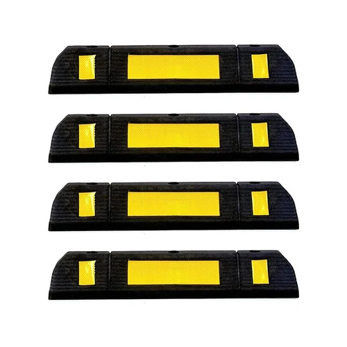 Rubber Car Wheel Stopper - Feature: Durable